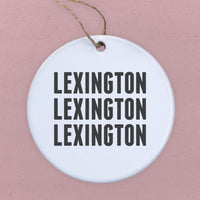 Simple Repeats - Custom Ornament
