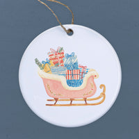 Sleigh Rosé - Ornament