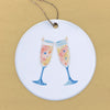 Sparkling Cheers - Ornament