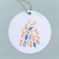 Twinkling Lights Tree - Ornament