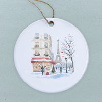 Christmas Present Paris - Ornament