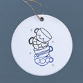 Shiny Coffee Cups - Ornament