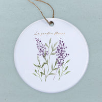 Le Jardin Purple - Spring Ornament