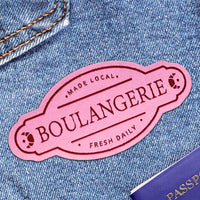 Boulangerie - Woven Iron-on Patch