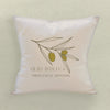 Olio d'Oliva City State - Custom Square Canvas Pillow