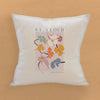 Floral Poster City State - Square Canvas Pillow