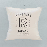 Hometown Custom - Square Canvas Pillow