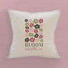 Bloom - Custom Square Canvas Pillow