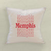 Retro Repeats - Custom Square Canvas Pillow