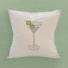 Deux Olives - Customizable Square Canvas Pillow