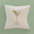 Deux Olives - Customizable Square Canvas Pillow