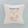 Breakfast Club - Square Canvas Pillow