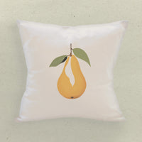 Pear - Square Canvas Pillow