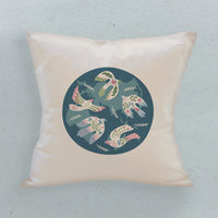 World Doves - Square Canvas Pillow