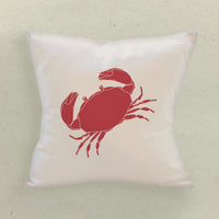 Red Crab - Square Canvas Pillow