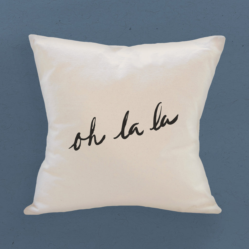 Oh La La - Square Canvas Pillow