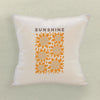 Sunflower Poster - Square Canvas Pillow
