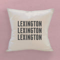 Simple Repeats - Custom Square Canvas Pillow
