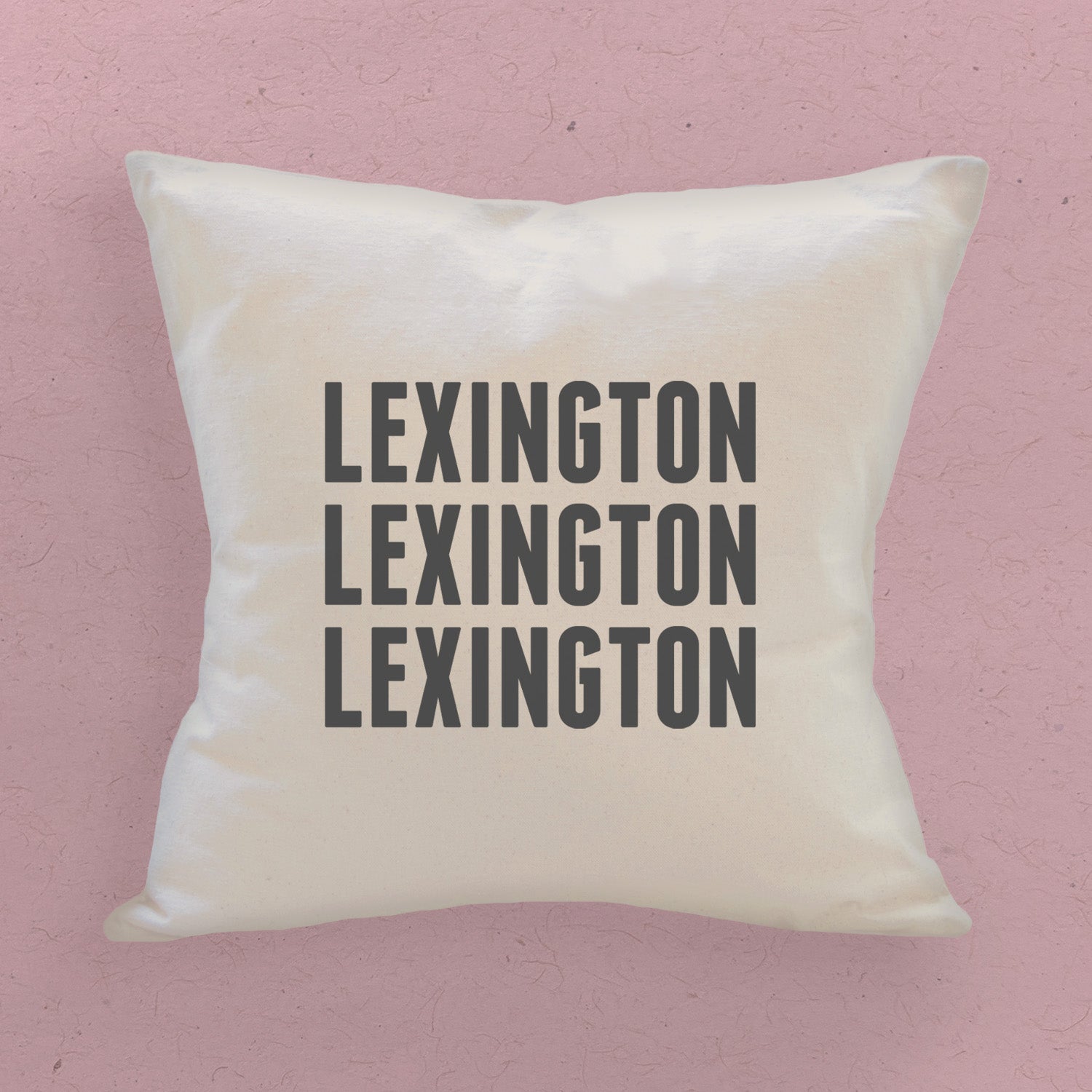 Simple Repeats - Custom Square Canvas Pillow