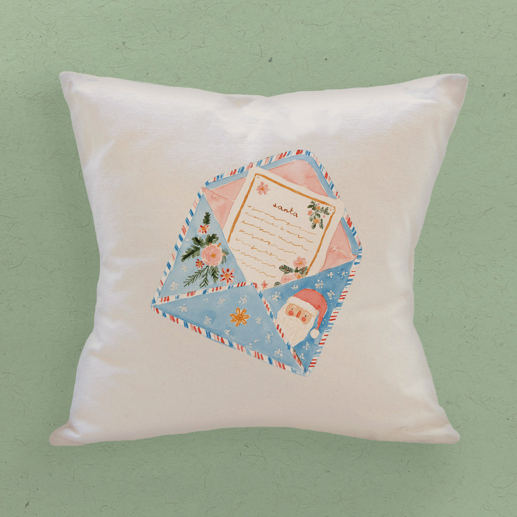 Dear Santa - Customizable Square Canvas Pillow