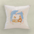 Hygge Cabin - Customizable Square Canvas Pillow
