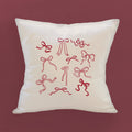 Bows - Square Canvas Pillow