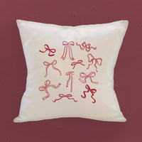 Bows - Square Canvas Pillow