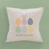 Happy Easter Eggs - Square Canvas Pillow