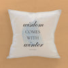 Winter Wisdom - Square Canvas Pillow