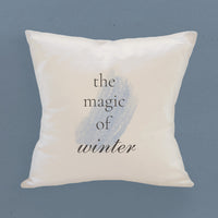 Magic of Winter - Square Canvas Pillow