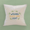 Wishing Peace and Light - Square Canvas Pillow