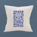Let it Snow - Square Canvas Pillow