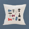 Wine Corks - Square Canvas Pillow