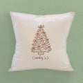 Christmas Tree with Bows - Custom Square Canvas Pillow