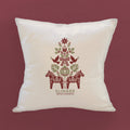 Scandanavian Holiday Tree - Custom Square Canvas Pillow