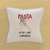 Pasta Is My Love Language - Square Canvas Pillow