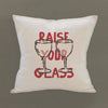 Raise Your Glass - Square Canvas Pillow