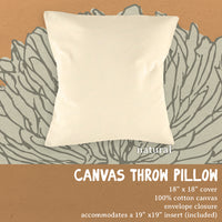 Happy Hanukkah - Square Canvas Pillow