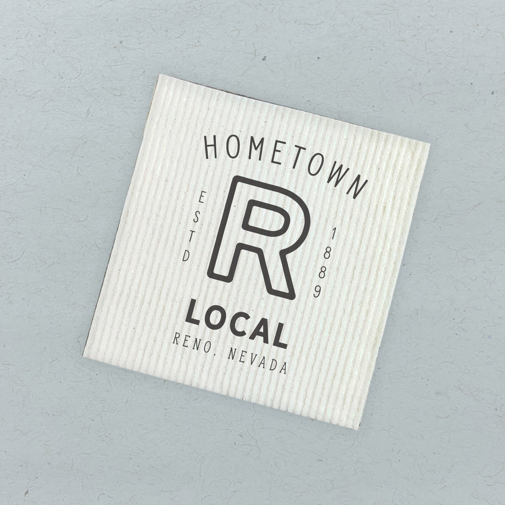 Hometown - Custom Swedish Dish Cloth