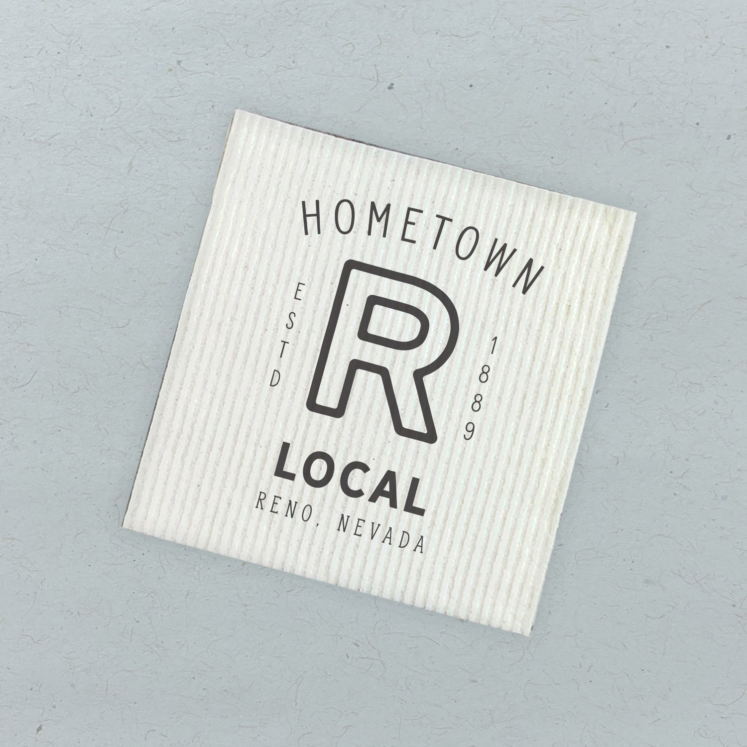 Hometown - Custom Swedish Dish Cloth