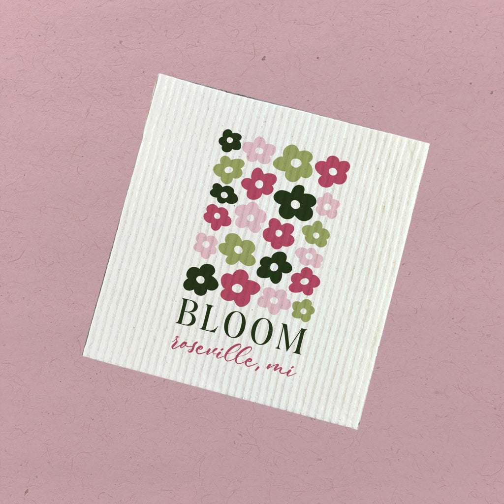 Bloom - Custom Swedish Dish Cloth