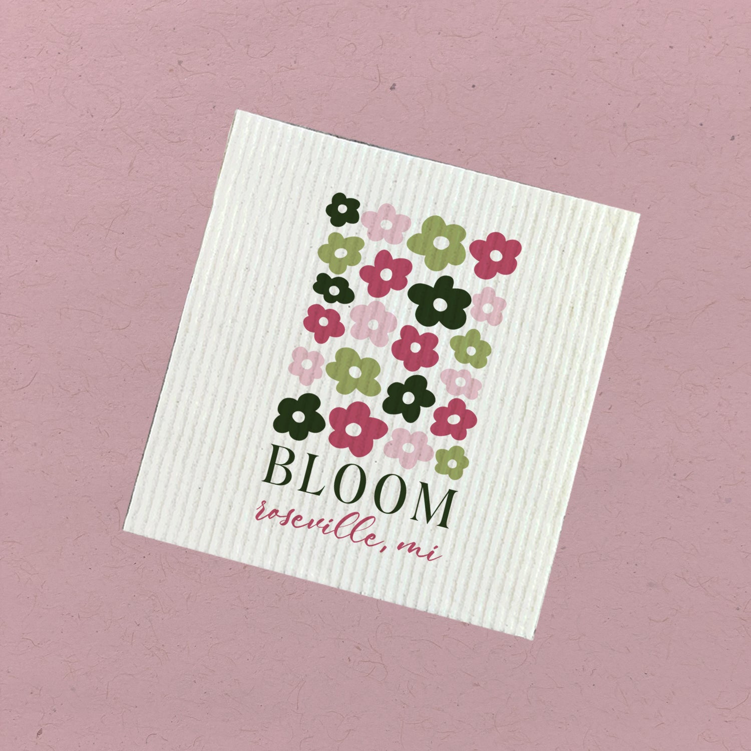 Bloom - Custom Swedish Dish Cloth