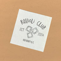 Ravioli Club - Custom Swedish Dish Cloth