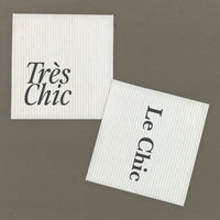 Le Chic, Tres Chic 2pk - Swedish Dish Cloth