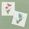 Hand Drawn Flowers 2pk - Swedish Dish Cloth