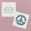 Peace on Earth, Floral Peace 2pk - Swedish Dish Cloth