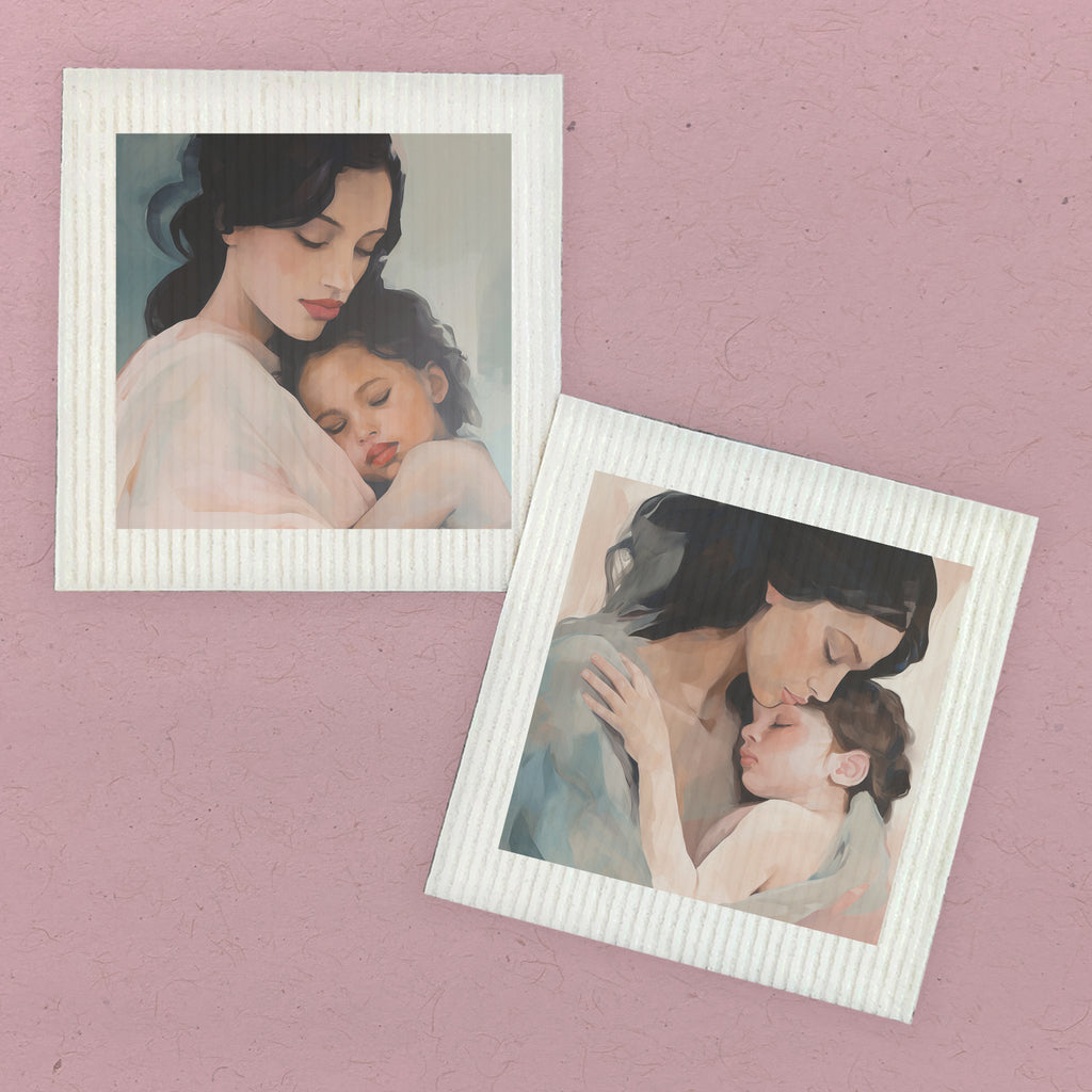 Mother and Child  - 2pk Swedish Dish Cloth
