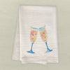 Sparkling Cheers - Customizable Cotton Tea Towel