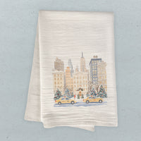 A Radio City Holiday - Cotton Tea Towel