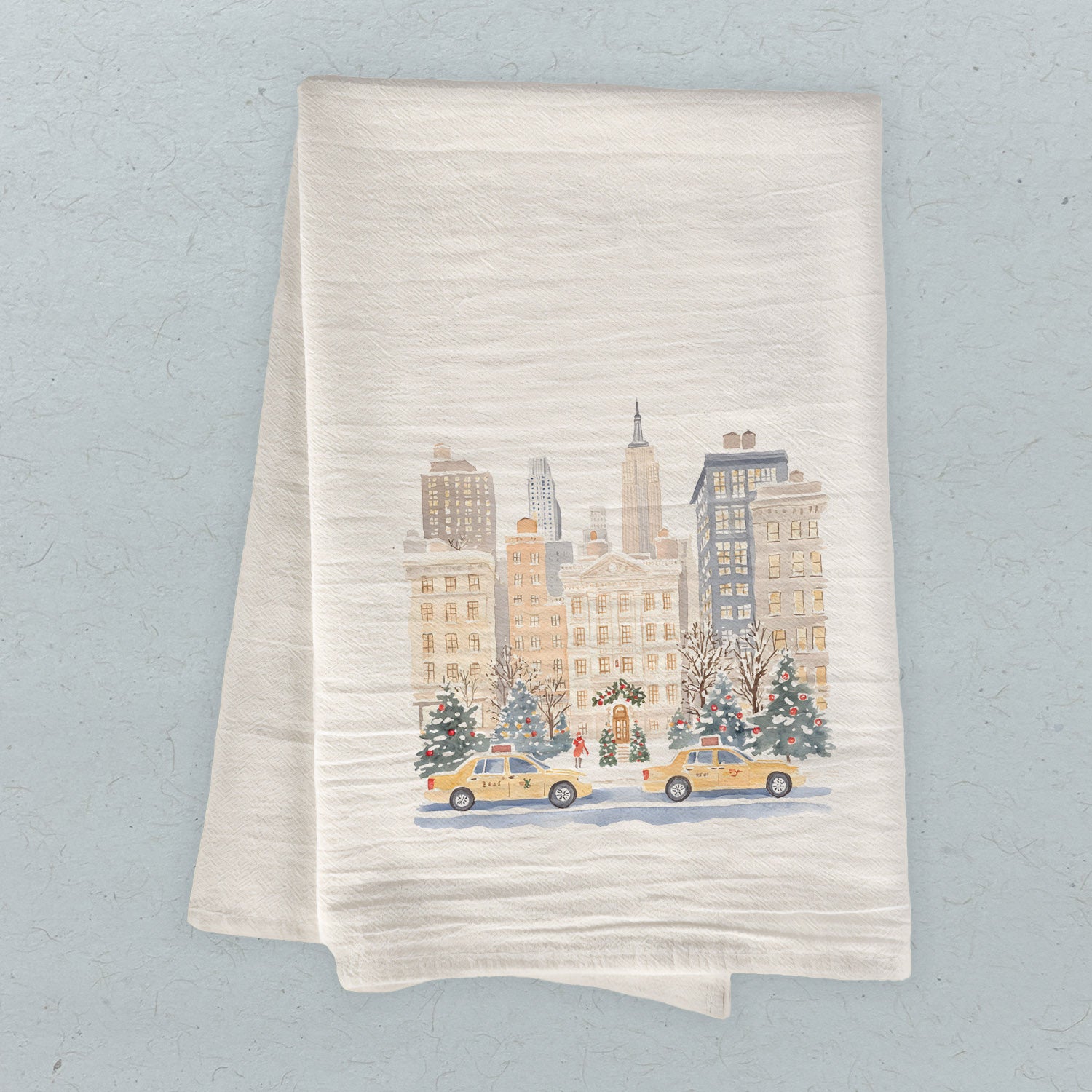 A Radio City Holiday - Cotton Tea Towel